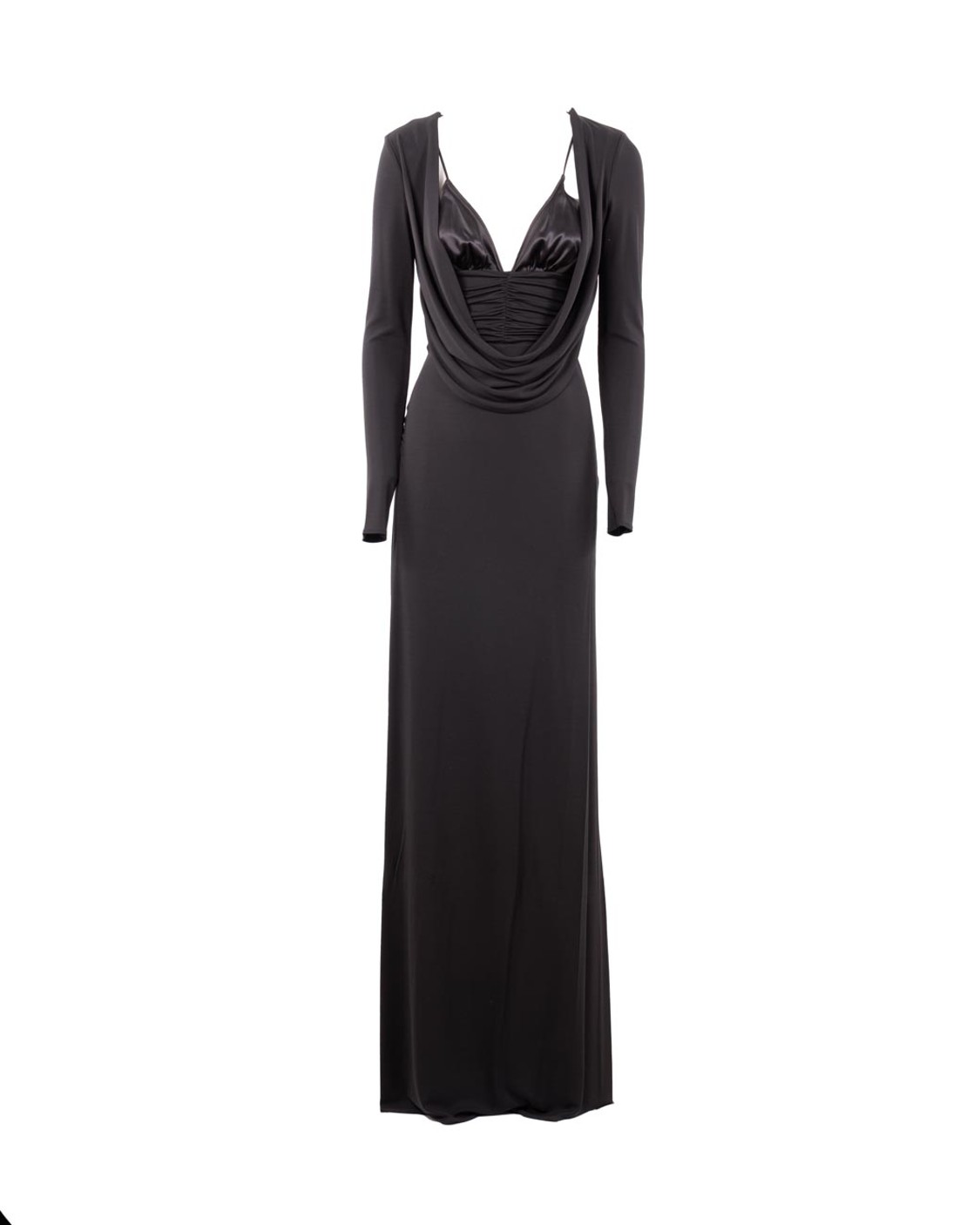 shop ELISABETTA FRANCHI  Abito: Elisabetta Franchi abito Red Carpet in jersey crêpe fluido.
Fodera in maglina.
Dettaglio in metallo dorato con logo sul retro.
Zip invisibile sul fianco.
Vestibilità Slim.
Composizione: 96%Viscosa 04%Elastane.
Made in Italy.. ABR0356E2-110 number 4899757